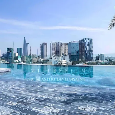 Blissful Apartment - Masteri Millennium - Free Infinity Pool-2